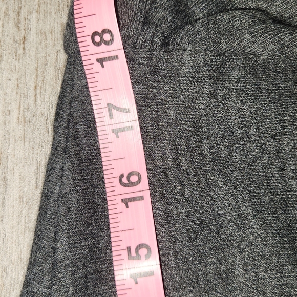 LENNIE FOR NINA LEONARD KNIT DRESS SIZE L DARK GREY TURTLE NECK BUTTONS EMBELLIS - Picture 9 of 12